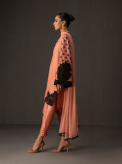 Peach Bloom Shamoze Silk 2 Tone