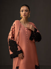 Peach Bloom Shamoze Silk 2 Tone