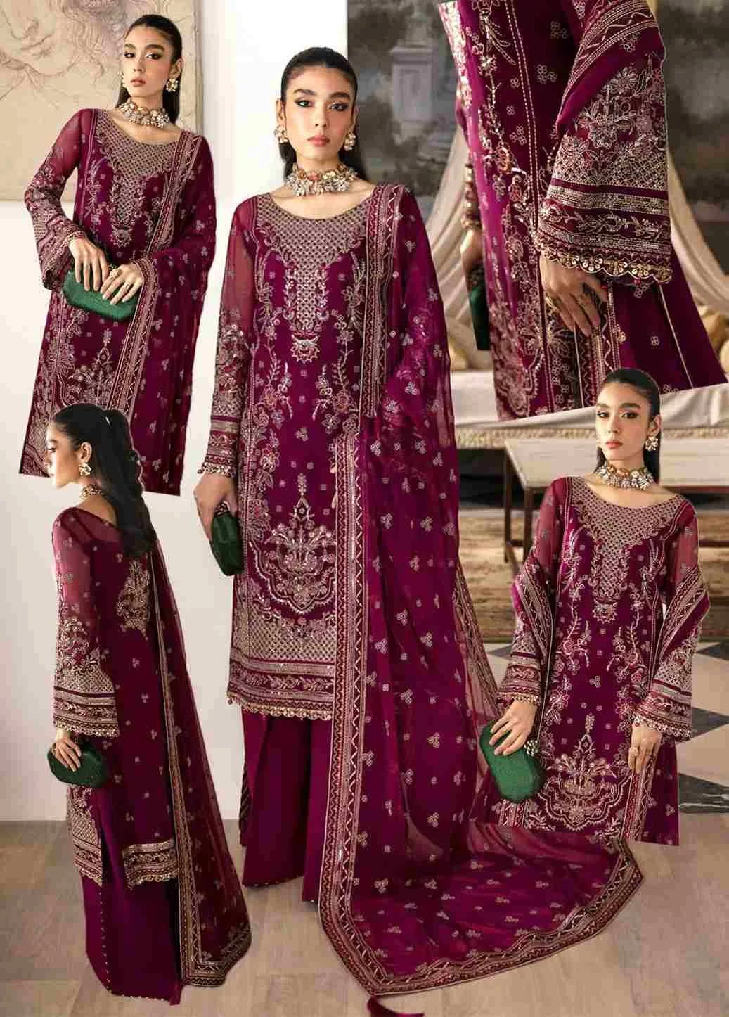 Chiffon for women clothing (UNSTITCHED) by Kapra Collection