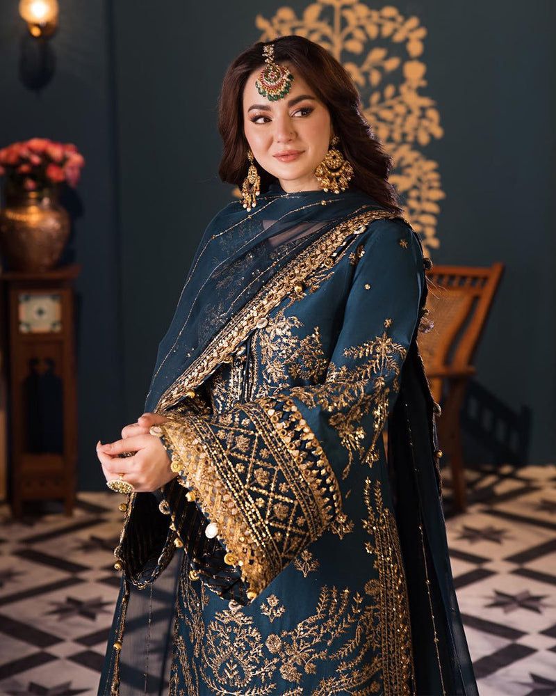 Chiffon mexi  for women clothing (UNSTITCHED) by Kapra Collection - Kapra Collection