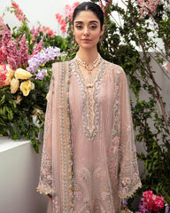 Organza unstitched suit formal wear by Kapra Collection