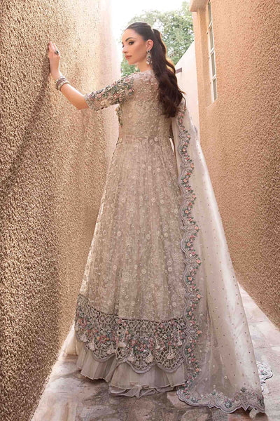 Mexi bridal bridal  dress unstitched by Kapra collection - Kapra Collection