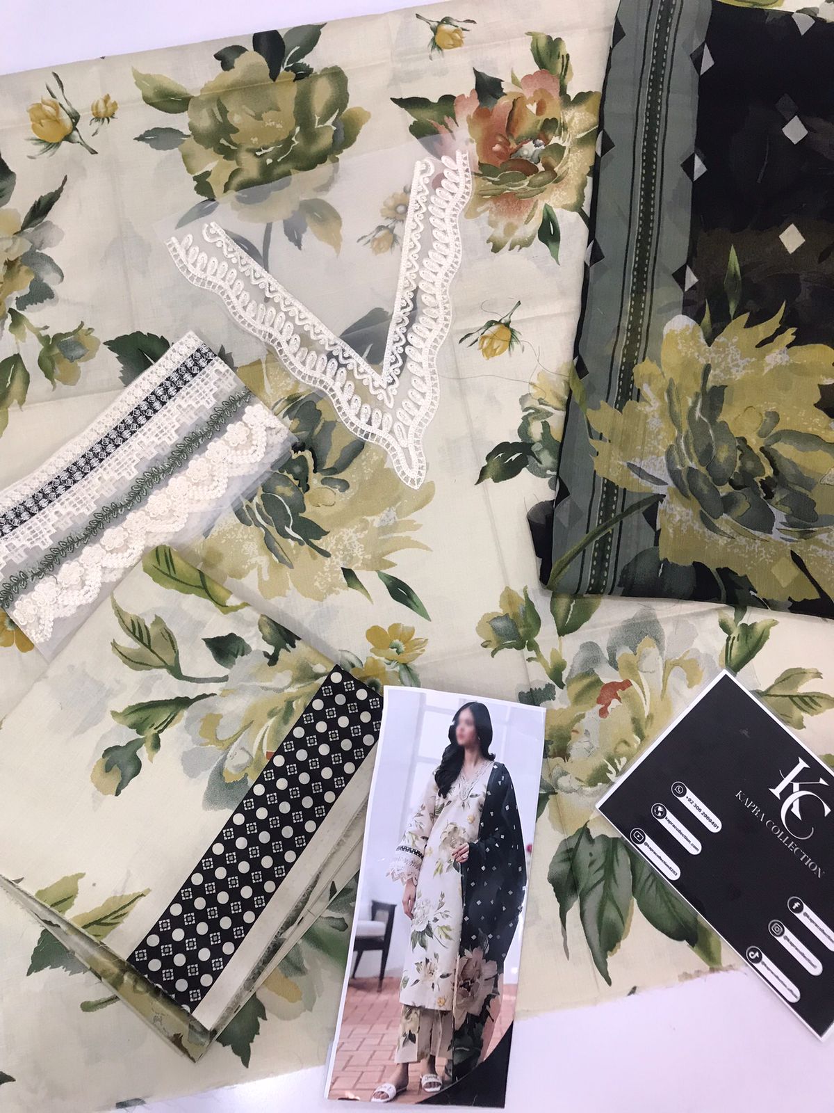 Lawn for women clothing (UNSTITCHED) by Kapra Collection - Kapra Collection