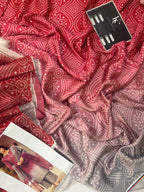 Maha – Crimson Ash Shamoze Silk Suit
