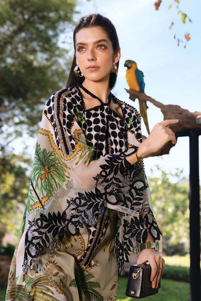 Digital Printed Lawn 03-Piece Dress - Kapra Collection