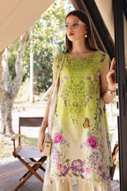 03-Piece Printed Lawn Suit With Embroidery - Kapra Collection