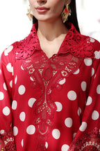 03-Piece Printed Lawn Suit | Unstitched - Kapra Collection