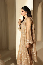 03-Piece Chiffon Suit With Embroidery | Unstitched