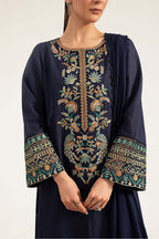 Zarmina – Maria.B Inspired Navy Chiffon Suit