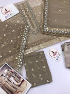 Asim jofa chiffon 9mm seq replica suit - Kapra Collection