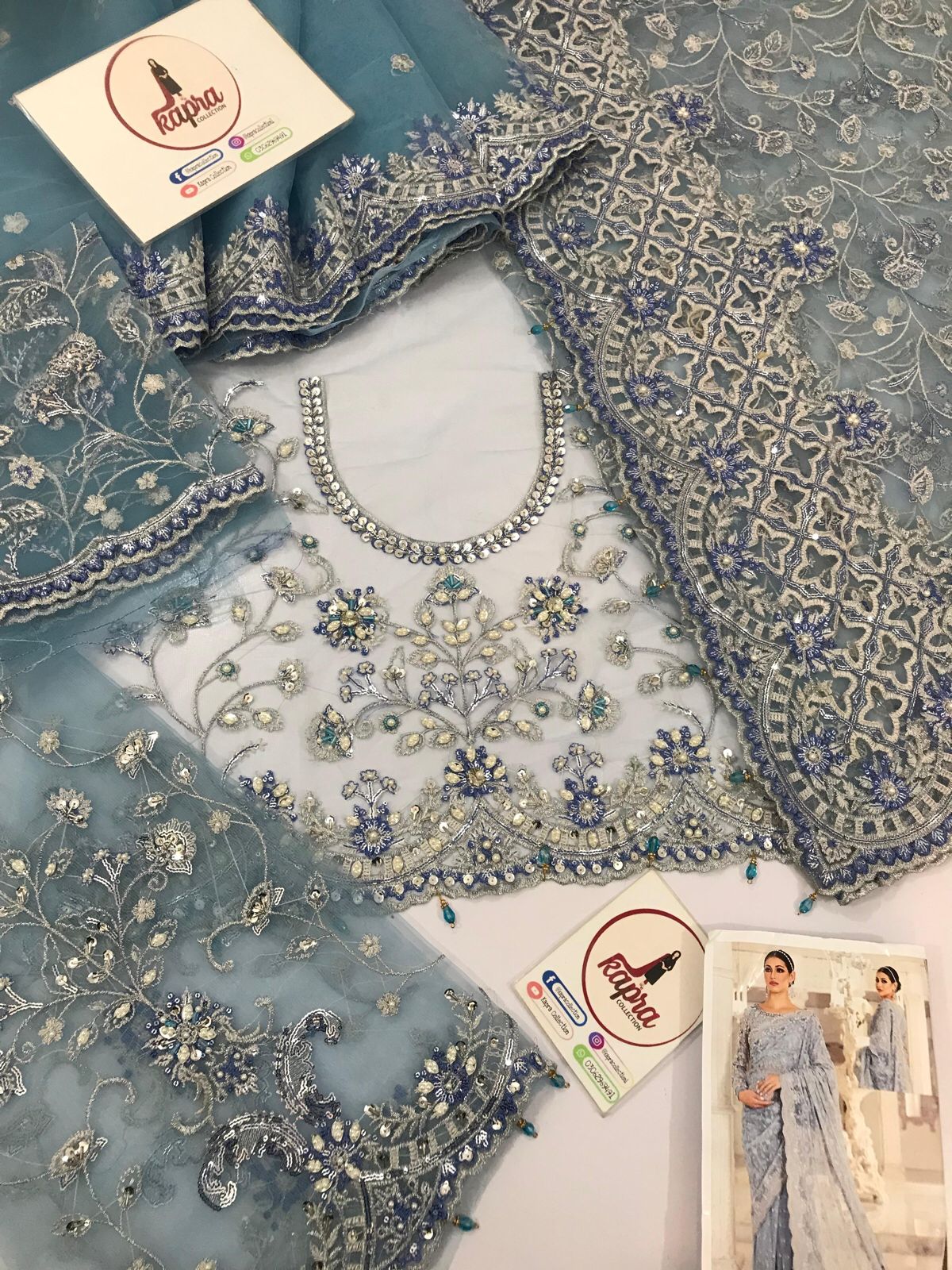 Saree for women clothing (UNSTITCHED) by Kapra Collection - Kapra Collection