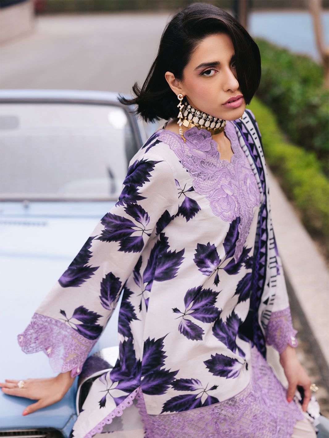 Mahnur Broadway lawn new collection parpule