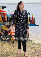 Lawn summer collection 3 piece unstitched digital printed suit - Kapra Collection