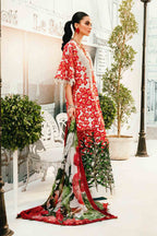 Lawn 3Piece Digital Printed Unstitched Dress - Kapra Collection