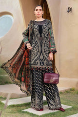 Lawn m print 3 piece unstitched digital printed suit - Kapra Collection