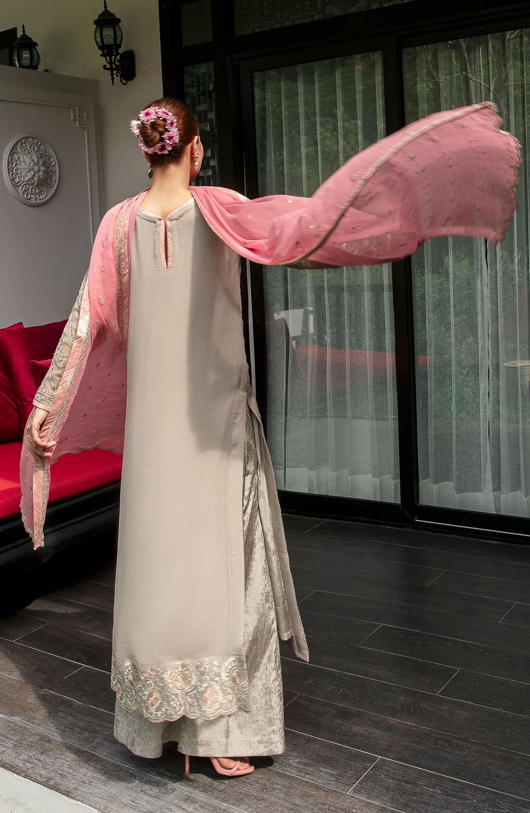 Chiffon for women clothing (UNSTITCHED) by Kapra Collection - Kapra Collection