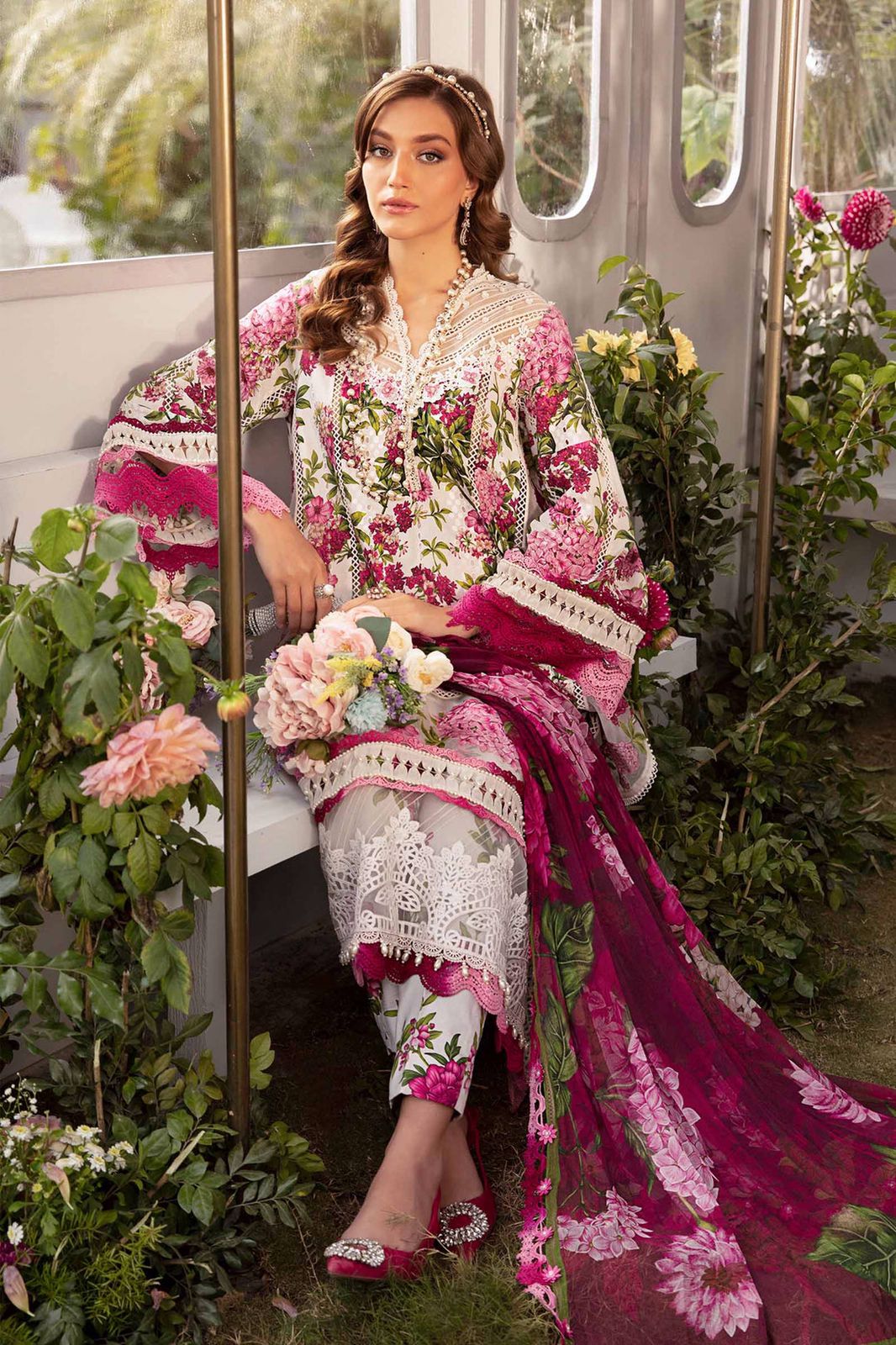 Lawn for women clothing (UNSTITCHED) by Kapra Collection - Kapra Collection