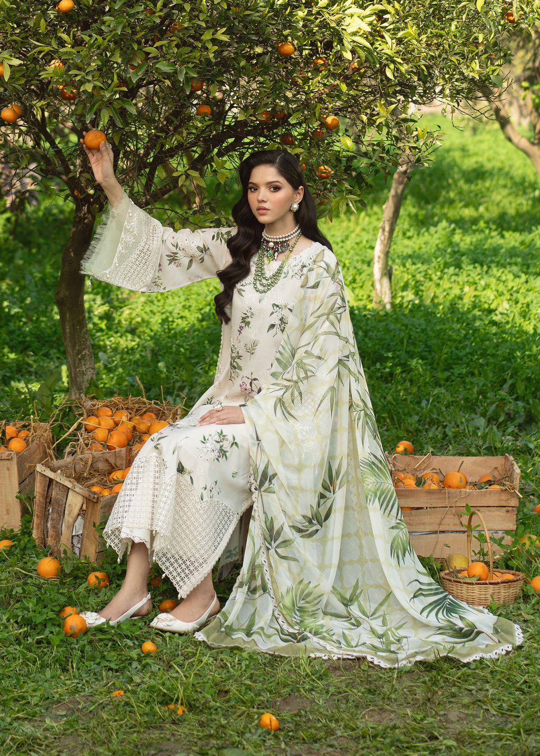 Sardinia Lawn Embroidered 3 piece Dres