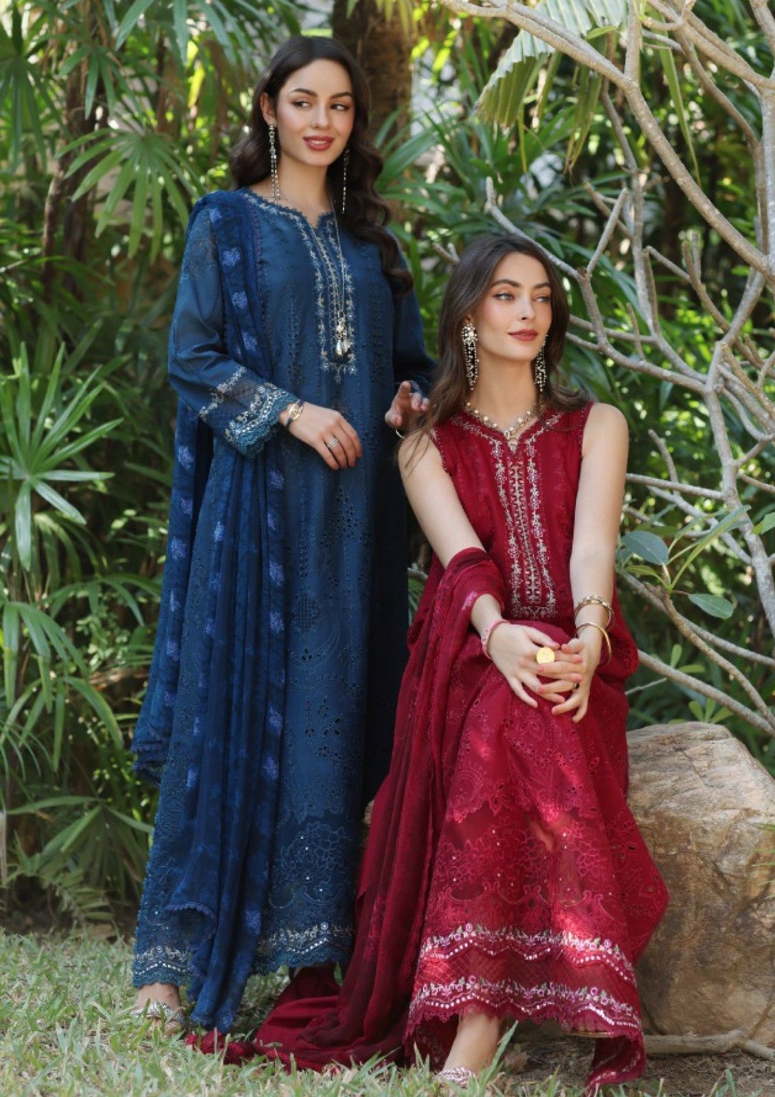 Sadia Asad Luxury Embroidered Lawn unstitched Dress