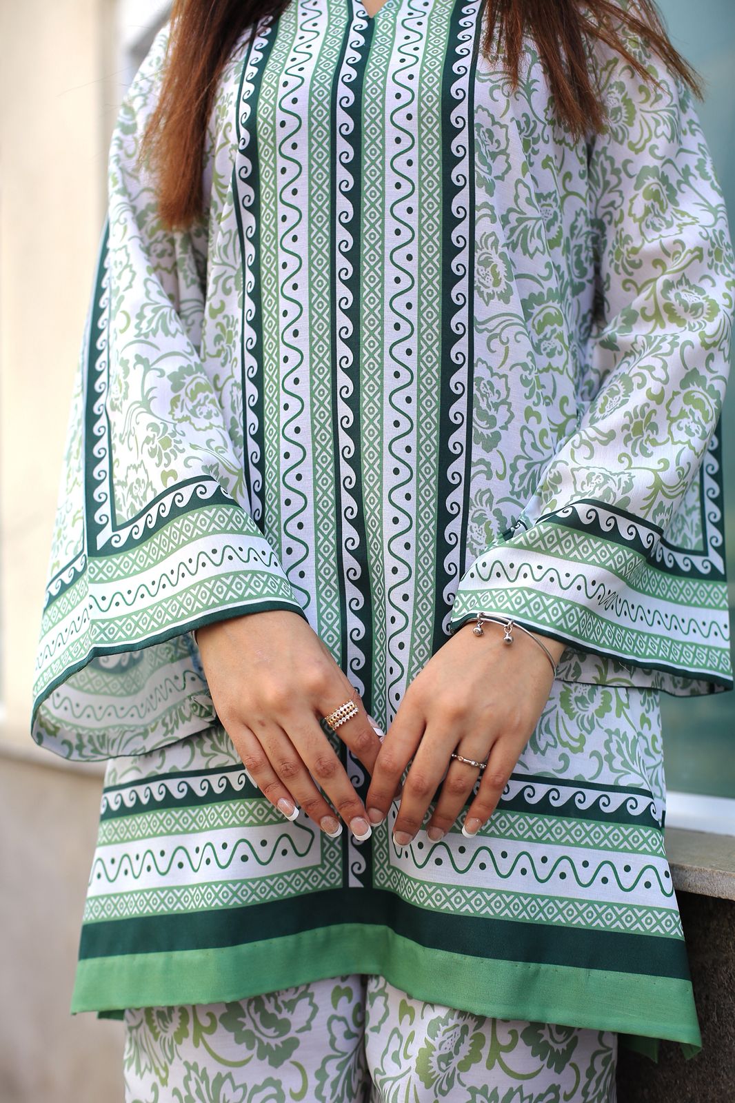 2 Piece Stitched By kapra collection