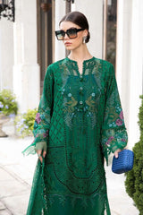 Luxury embroidered lawn summer  collection replica unstitched - Kapra Collection