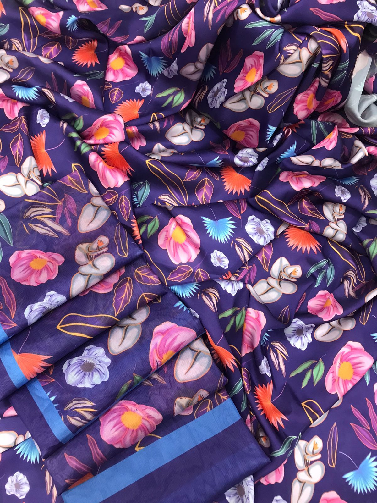 Silk for women clothing (UNSTITCHED) by Kapra Collection - Kapra Collection