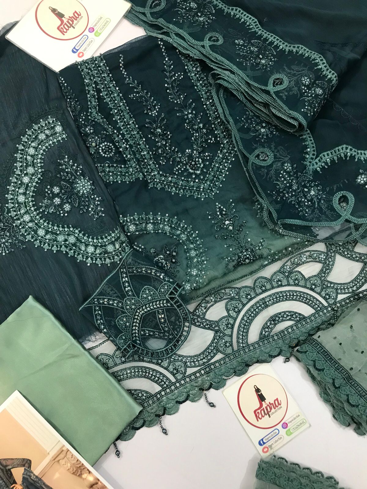 Chiffon for women clothing (UNSTITCHED) by Kapra Collection - Kapra Collection