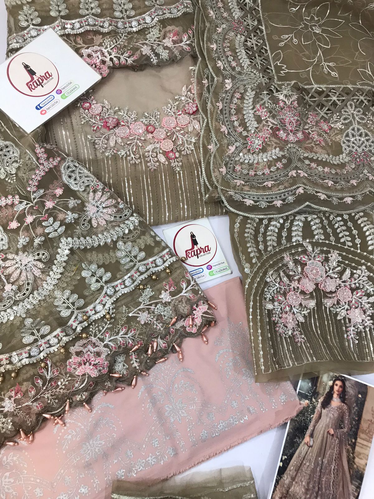 Mexi for women clothing (UNSTITCHED) by Kapra Collection - Kapra Collection