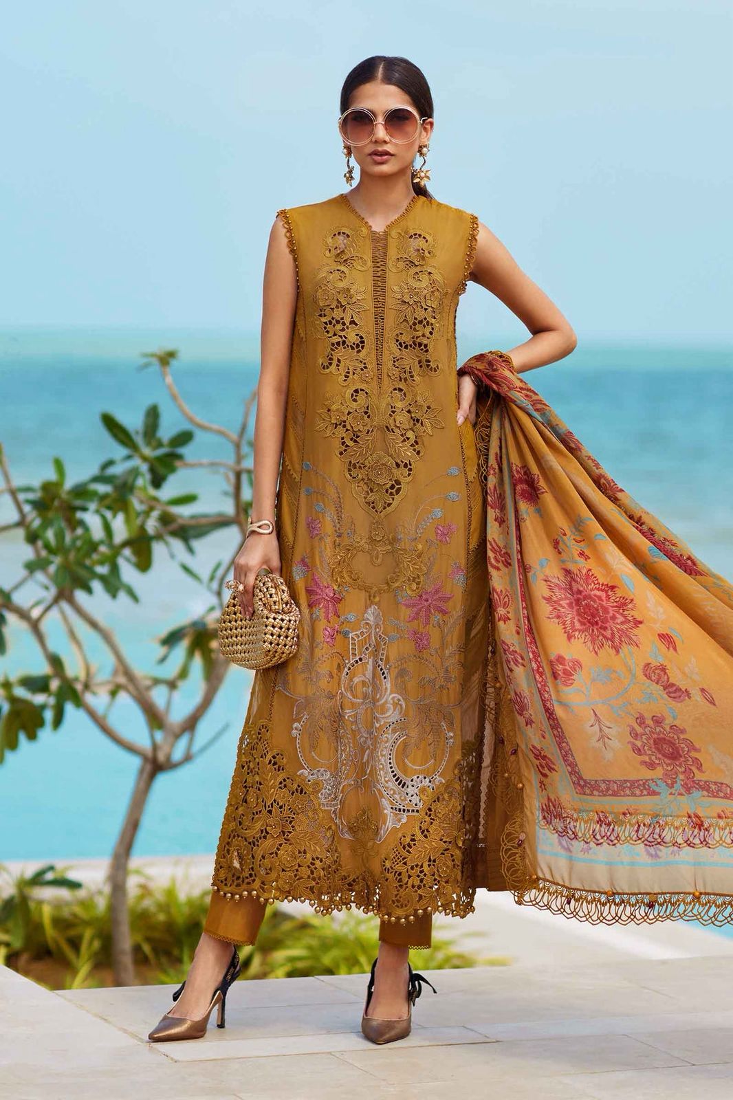 Maria B Luxury Lawn Unstitched Dres