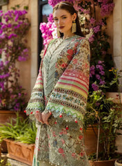 Multi Flower Lawn 3Piece Digital Printed Unstitched Dress