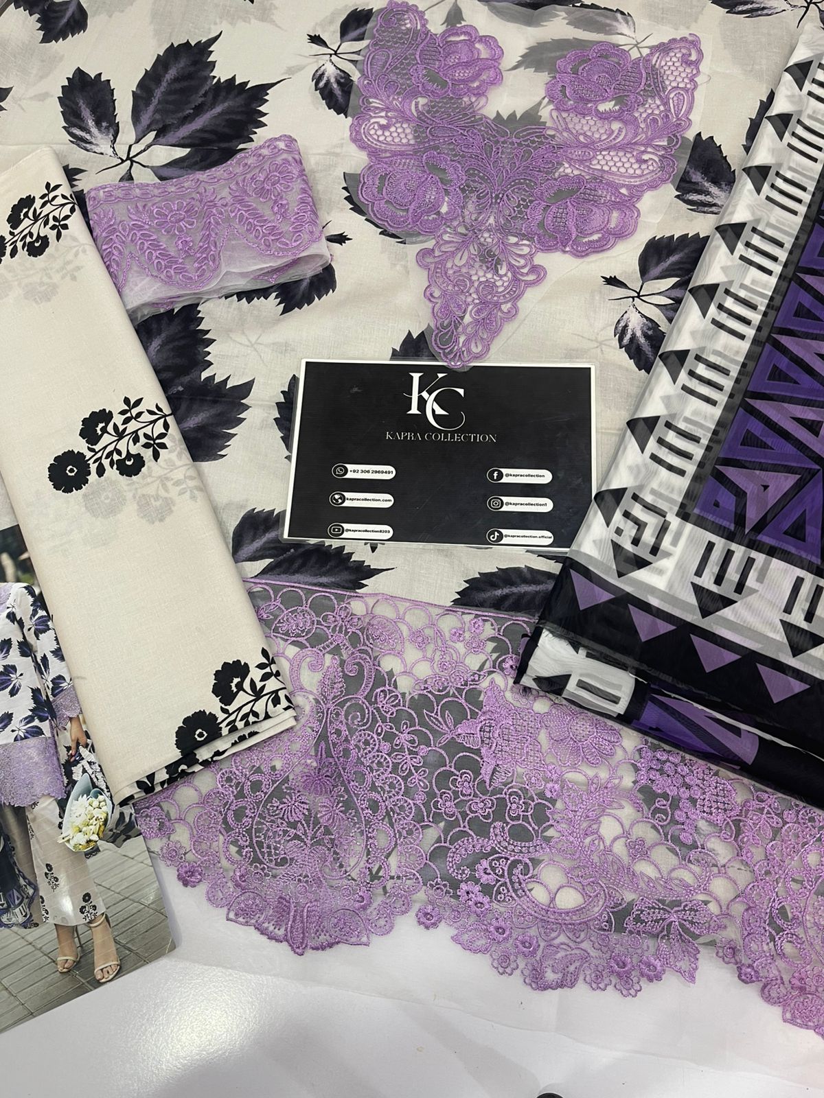 Mahnur Broadway lawn new collection parpule
