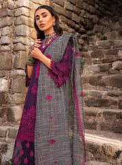 Luxury embroidered lawn collection replica unstitched - Kapra Collection