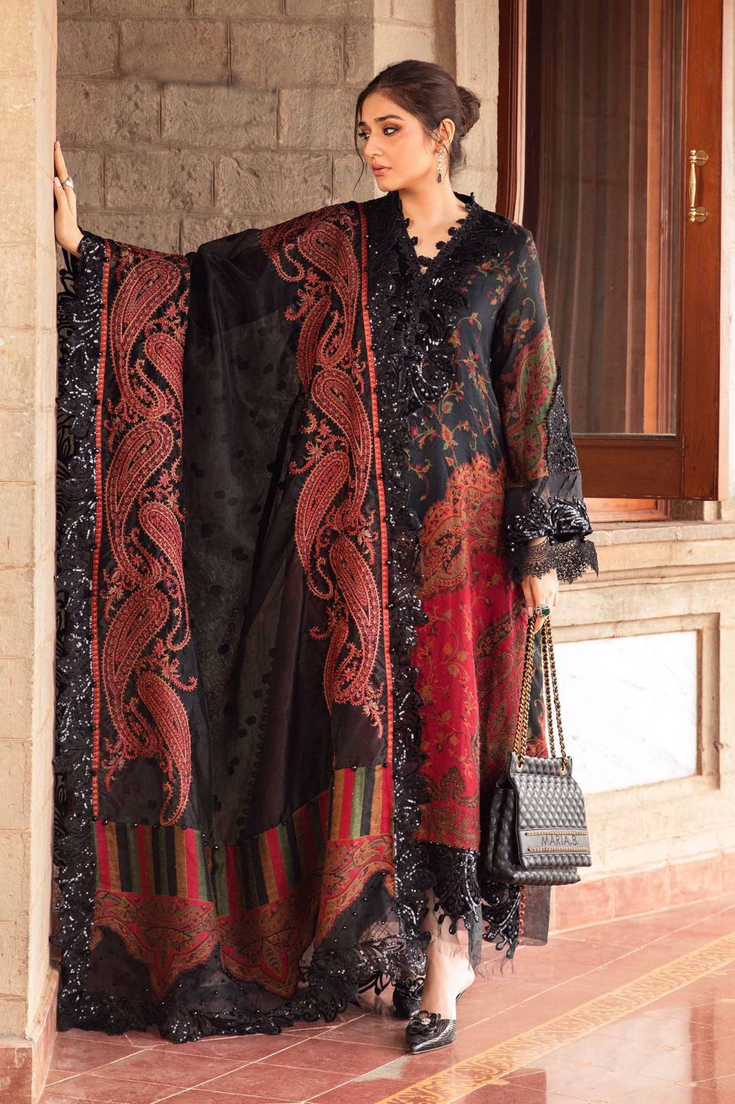 Lawn m print for women clothing (UNSTITCHED) by Kapra Collection - Kapra Collection