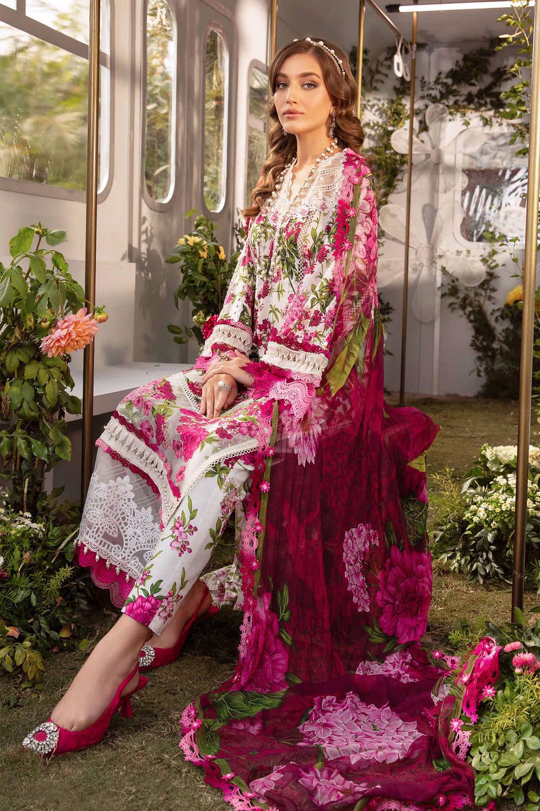Lawn for women clothing (UNSTITCHED) by Kapra Collection - Kapra Collection