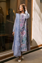 Luxury embroidered grey lawn collection unstitche - Kapra Collection