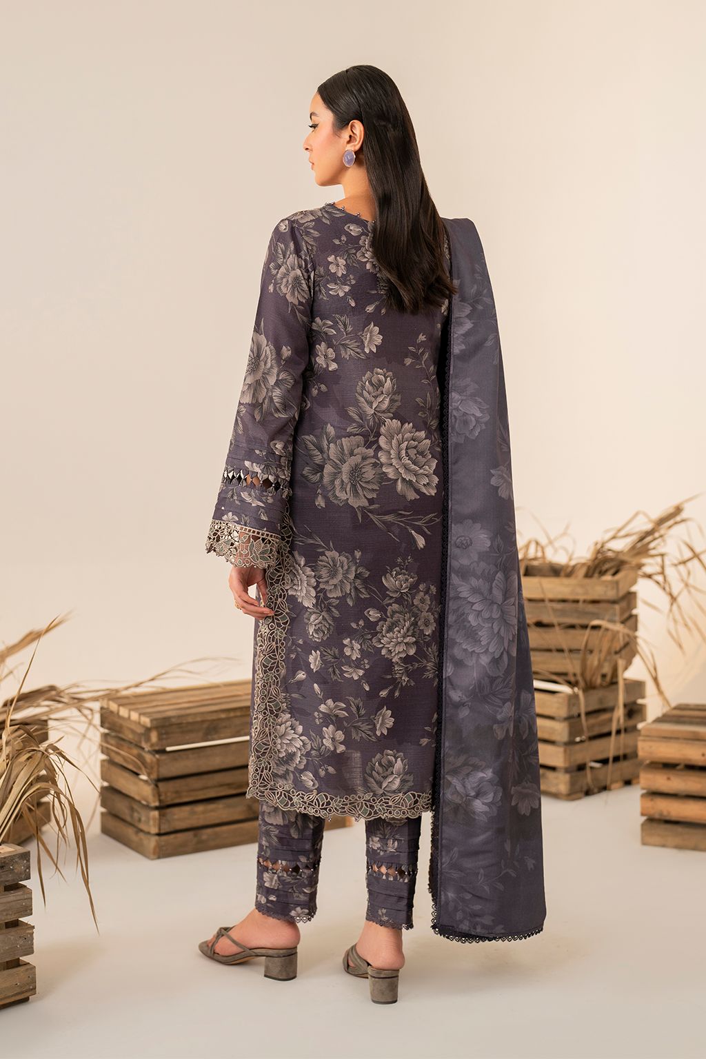 Luxury printed summer collection replica unstitched - Kapra Collection