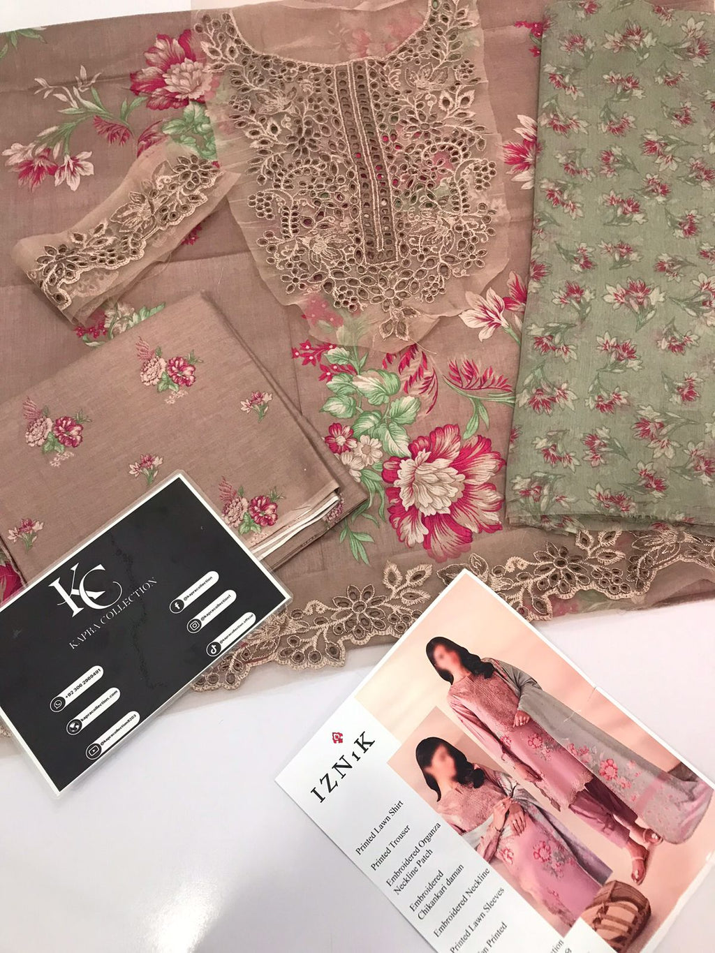 Lawn m print for women clothing (UNSTITCHED) by Kapra Collection - Kapra Collection