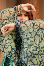"3-piece unstitched printed lawn suit" typically refers to a set of fabric components designed to be stitched into a complete outfit, - Kapra Collection