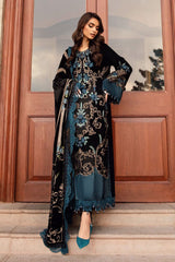 Lawn m print unstitched replica dres - Kapra collection - Kapra Collection