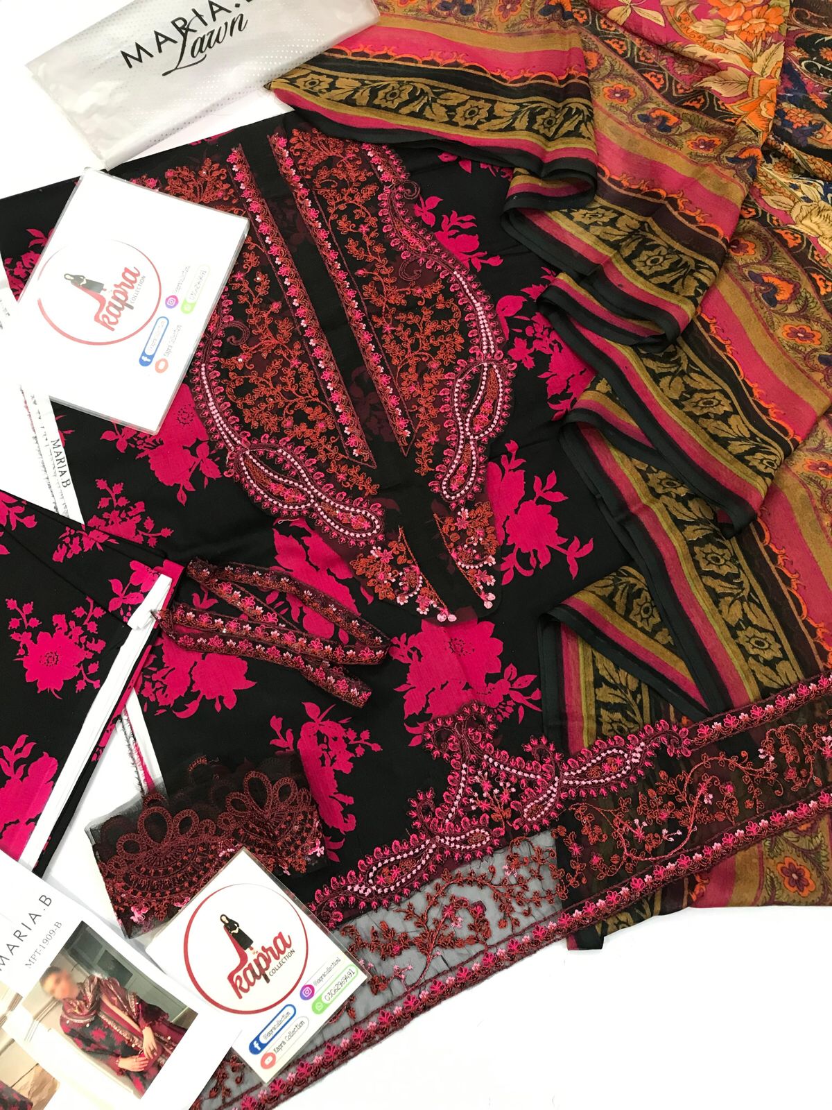 Lawn for women clothing (UNSTITCHED) by Kapra Collection - Kapra Collection