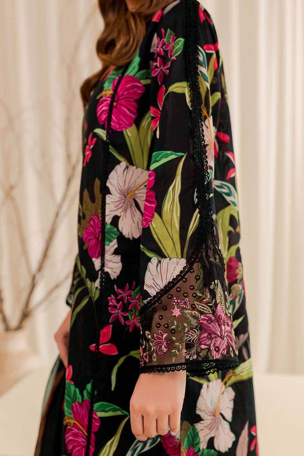 Digital Printed 3pc Lawn Dre’s With Digital Printed Dupatta