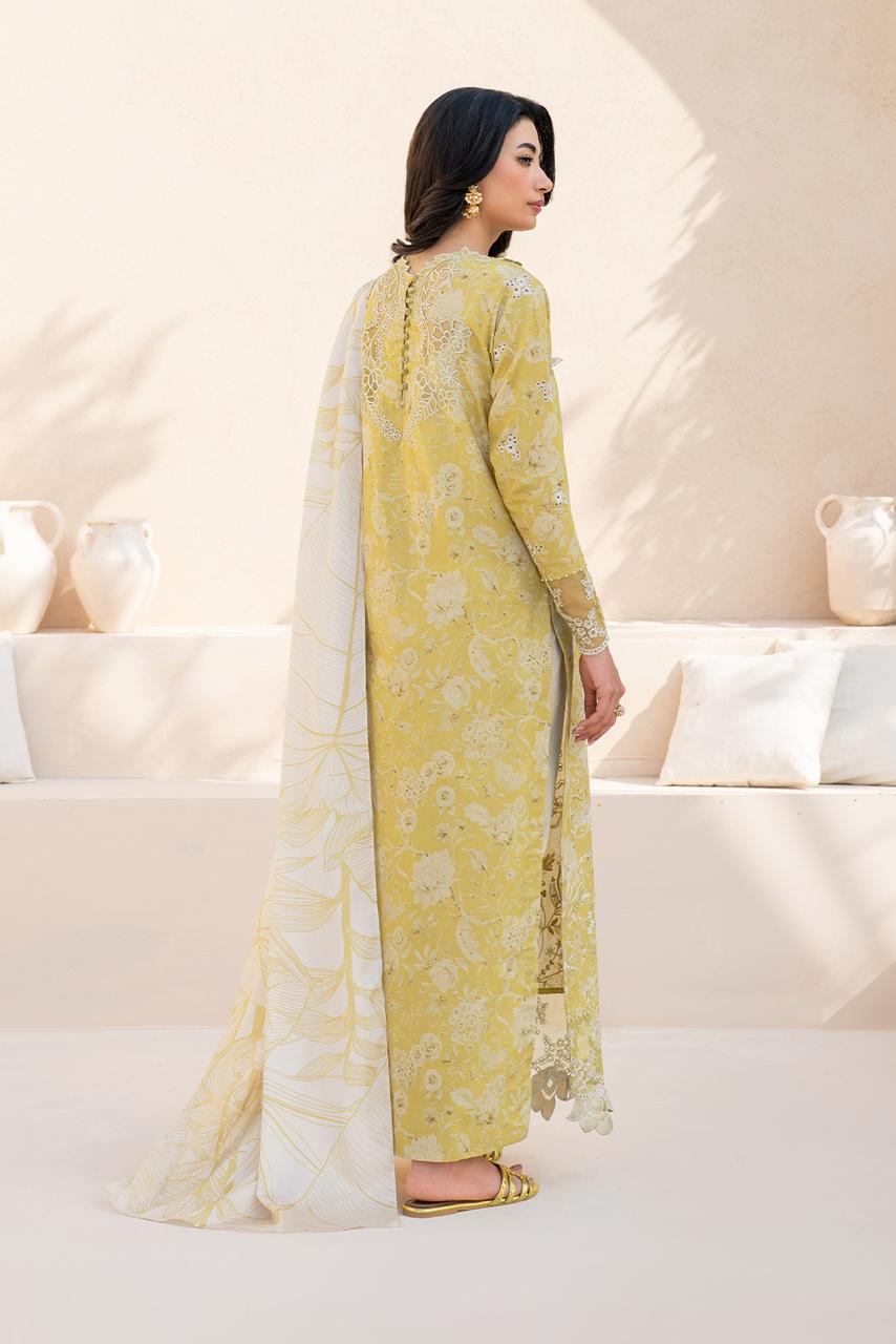 Buy Online | Latest Unstitched Embroidered Lawn Dress