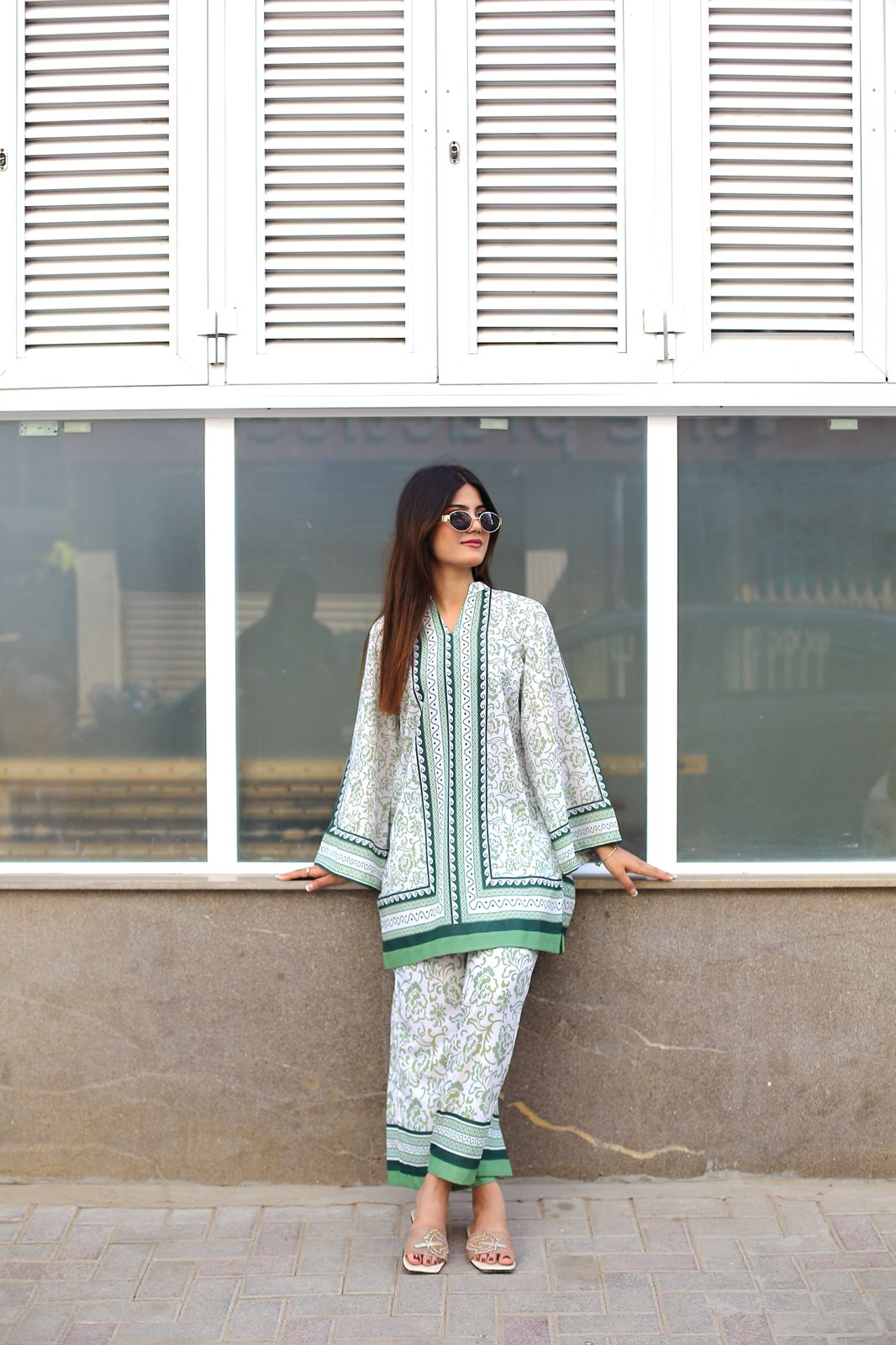 2 Piece Stitched By kapra collection