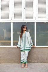 2 Piece Stitched By kapra collection