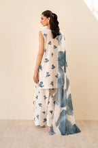 Iznik Lawn Embroidered Chikan 3 piece Dres