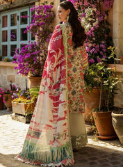 Multi Flower Lawn 3Piece Digital Printed Unstitched Dress