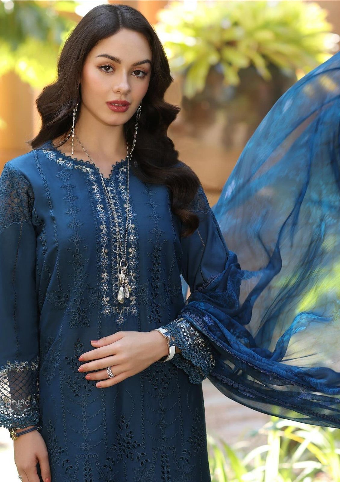 Sadia Asad Luxury Embroidered Lawn unstitched Dress