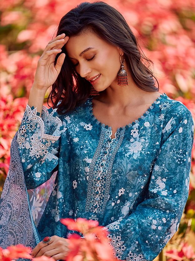 Image Chikankari Embroidered Lawn Collection Replica - Kapra Collection