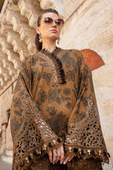 Maria b digital printed lawn unstitched suit - Kapra Collection