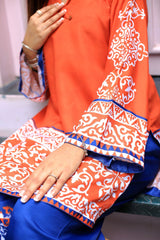 2 Piece Stitched By kapra collection